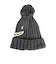 クー（Coo.）帽子 ジュニア ニットキャップ ポンポンカフワッチ チャコールグレー 899CO5ST0027 CGRY