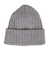 クー（Coo.）帽子 ニットキャップ ベーシックボリュームリブワッチ グレー 灰色 897CO5ST0026 GRY