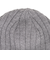 クー（Coo.）帽子 ニットキャップ ベーシックボリュームリブワッチ グレー 灰色 897CO5ST0026 GRY