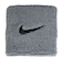 ナイキ（NIKE）リストバンド  スウッシュ クラシック 2P グレー BN3000-005