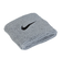 ナイキ（NIKE）リストバンド  スウッシュ クラシック 2P グレー BN3000-005