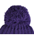 クー（Coo.）帽子 ジュニア ニットキャップ ポンポンカフワッチ 899CO5ST0027 PUL