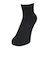 クー（Coo.）靴下 ヒートクロス アンクルソックス 3足組 895CO5GSA0067 BLK