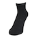 クー（Coo.）靴下 ヒートクロス アンクルソックス 3足組 895CO5GSA0067 BLK