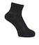 クー（Coo.）靴下 ヒートクロス アンクルソックス 3足組 895CO5GSA0067 BLK