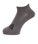 ニューエラ（NEW ERA）靴下 ショート丈 ソックス CHARCOAL チャコールグレー 23-25cm 14886677 抗菌 防臭