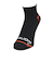 ソックス Gヒートクロスアンクル 3足組 黒 25.0cm SK5F0004-WA894-GRGSA 靴下 防寒 あたたかい ドライ 3足セット