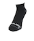ソックス Gヒートクロスアンクル 3足組 黒 25.0cm SK5F0004-WA894-GRGSA 靴下 防寒 あたたかい ドライ 3足セット