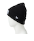 ニューエラ（NEW ERA）帽子 ニットキャップ ベーシック カフニット ボックスロゴ エンブロイダリー 黒 ブラック 14670106