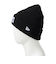 ニューエラ（NEW ERA）帽子 ニットキャップ ベーシック カフニット ボックスロゴ エンブロイダリー 黒 ブラック 14670106