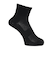 ニューエラ（NEW ERA）靴下 スニーカー丈 ソックス BLACK/CH 黒 14886686 抗菌 防臭