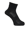 ニューエラ（NEW ERA）靴下 スニーカー丈 ソックス BLACK/CH 黒 14886686 抗菌 防臭