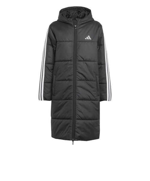 アディダス（adidas）キッズ 3ストライプロングコート JYD14-JW2484