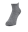 クー（Coo.）靴下 3層 アンクルソックス 2足組 グレー 灰色 22.0～25.0センチ  895CO5GSA0128 GRY