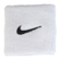ナイキ（NIKE）リストバンド スウッシュ クラシック 2P ホワイト×ブラック BN3000-101