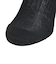 クー（Coo.）ヒートクロス ソックス クルーゆったり 3足組 895CO5GSA0071 BLK