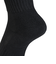 クー（Coo.）ヒートクロス ソックス クルーゆったり 3足組 895CO5GSA0071 BLK