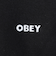 オベイ（OBEY）ESTABLISHED WORKS BOLD ジップ フーディ 112460022BLKO25F