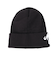 ニューエラ（NEW ERA）帽子 ニットキャップ ベーシック カフニット クラシックロゴ ブラック 14670098