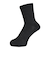 クー（Coo.）ヒートクロス クルーソックス 3足組 895CO5GSA0069 BLK