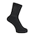 クー（Coo.）ヒートクロス クルーソックス 3足組 895CO5GSA0069 BLK