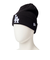 ニューエラ（NEW ERA）帽子 ニットキャップ ベーシック MLB Team Logo ロサンゼルス・ドジャース 黒 ブラック 14670079