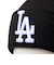 ニューエラ（NEW ERA）帽子 ニットキャップ ベーシック MLB Team Logo ロサンゼルス・ドジャース 黒 ブラック 14670079