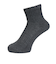 クー（Coo.）靴下 ヒートクロス アンクルソックス 3足組 ゆったり 895CO5GSA0064 CGRY