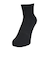 クー（Coo.）靴下 ヒートクロス アンクルソックス 3足組 894CO5GSA0075 BLK