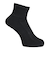 クー（Coo.）靴下 ヒートクロス アンクルソックス 3足組 894CO5GSA0075 BLK