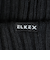 エルケクス（ELKEX）ニットキャップ ボリュームリブカフワッチ 黒 EKM5FA0032 BLK ニット帽 防寒 寒さ対策