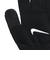 ナイキ（NIKE）手袋 ユース ニット テック&グリップ グローブ3.0 ブラック×ホワイト SM CW3030-010