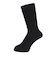 クー（Coo.）ヒートクロス 二重編み ソックス 2足組 894CO5GSA0112 BLK