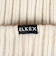 エルケクス（ELKEX）ニットキャップ ボリュームリブカフワッチ アイボリー EKM5FA0032 IVR ニット帽 防寒 寒さ対策