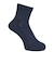 クー（Coo.）靴下 ヒートクロス アンクルソックス 3足組 25～28センチ 894CO5GSA0073 NVY