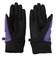 手袋 WATER REP グローブ 両手用 紫 M-LLサイズ(23-27cm) WG5F0008-WA900-GRSN PUL 撥水 指出し 防寒 寒さ対策