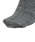 クー（Coo.）靴下 3層 ショート丈ソックス 2足組 LGYCGY 25.0～28.0センチ 894CO5GSA0130 GRY