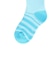 フェニックス（PHENIX）トーナルグラデーションボーダースキーソックス ESG25SO91PALE BLUE