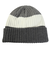 ライズ（RYZ）ニットキャップ ボーダーボリュームリブカフワッチ チャコールグレー RZ20ST25FW0028 CGRY 帽子 ニット帽 防寒