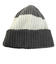 ライズ（RYZ）ニットキャップ ボーダーボリュームリブカフワッチ チャコールグレー RZ20ST25FW0028 CGRY 帽子 ニット帽 防寒