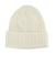 クー（Coo.）帽子 ニットキャップ ベーシックボリュームリブワッチ オフホワイト 白 897CO5ST0026 WHT