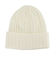 クー（Coo.）帽子 ニットキャップ ベーシックボリュームリブワッチ オフホワイト 白 897CO5ST0026 WHT