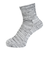 クー（Coo.）靴下 ヒートクロス アンクルソックス 3足組 895CO5GSA0066 GRY