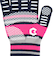 手袋 ジュニア ボーダーニットグローブ ピンク WG5F0006-WA902-GRST PNK 滑り止め付き 防寒 ジュニア手袋