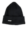 ニットキャップ ジュニア リブカフワッチ 黒 CP5F0002-WA899-GRST BLK ニット帽 防寒 ジュニア キッズ用