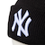 ニューエラ（NEW ERA）帽子 ニットキャップ MLB Team Logo ニューヨーク・ヤンキース 黒 ブラック 14670067
