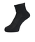 クー（Coo.）ヒートクロス ソックス アンクルゆったり 3足組 895CO5GSA0070 BLK