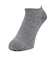 クー（Coo.）靴下 3層 ショートソックス 2足組 グレー 灰色 22.0～25.0センチ 895CO5GSA0127 GRY