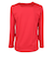 デュアリグ（DUARIG）ジュニア サッカーウェア ストレッチマルクビ 長袖インナーシャツ 3F0011-SCWR-742ES RED