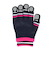 手袋 ジュニア ダブルタイプニットグローブ 紺×ピンク WG5F0007-WA902-GRST NVY 滑り止め付き 防寒 ジュニア手袋